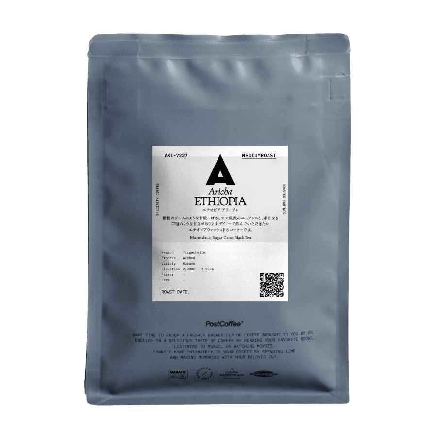 AKITO COFFEE Aricha ETHIOPIAの袋