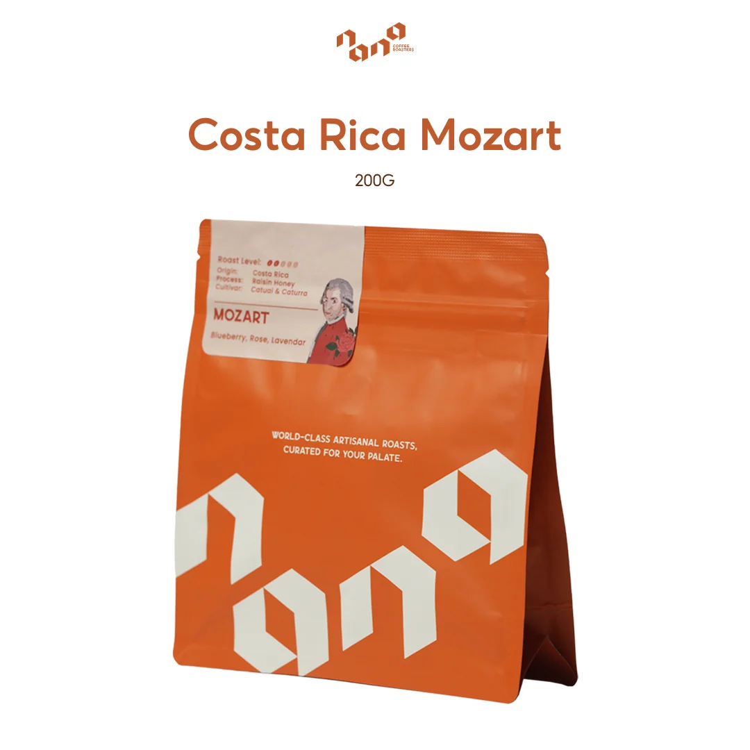 NANA COFFEE ROASTERS Costa Rica Canet Musician Mozartの袋
