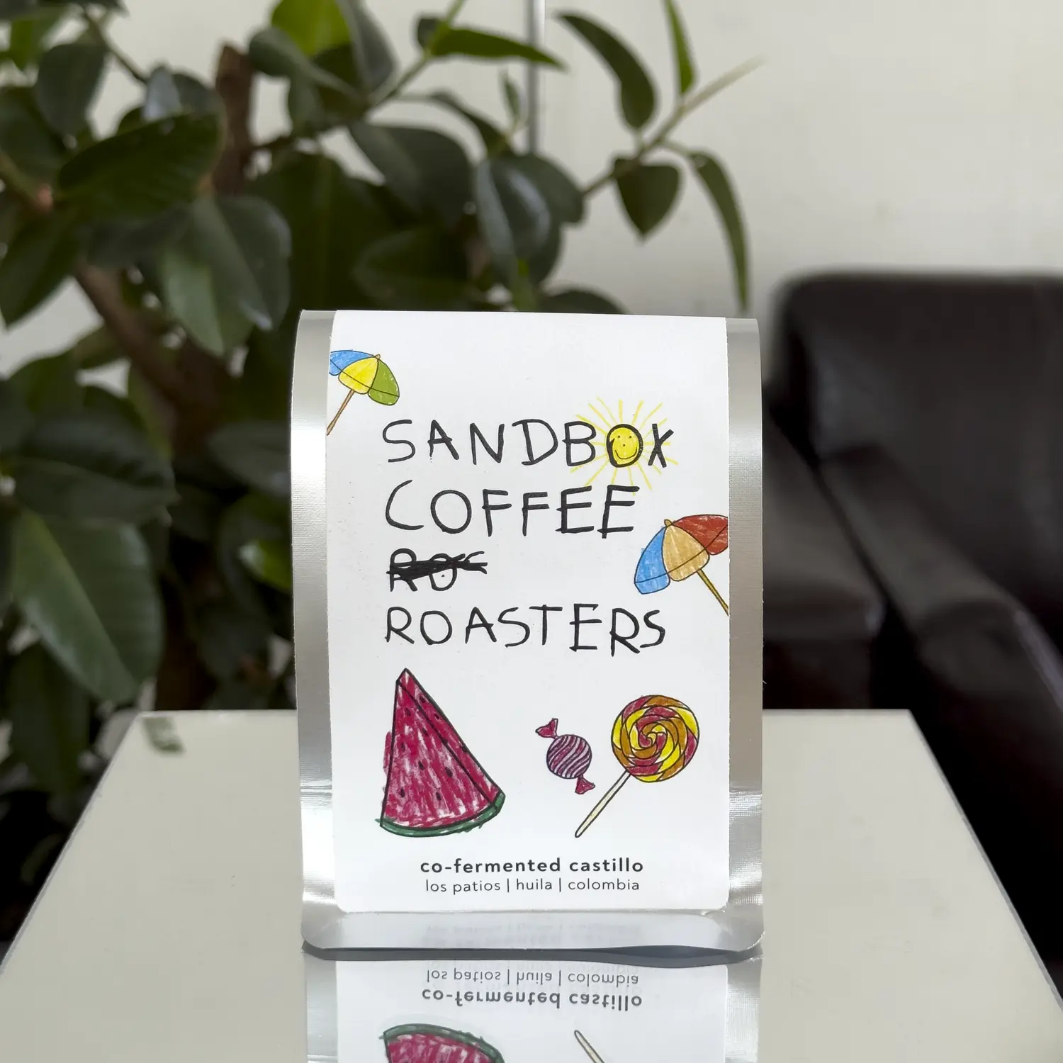 Sandbox Coffee Roasters Watermelon Co-fermented Castilloの袋