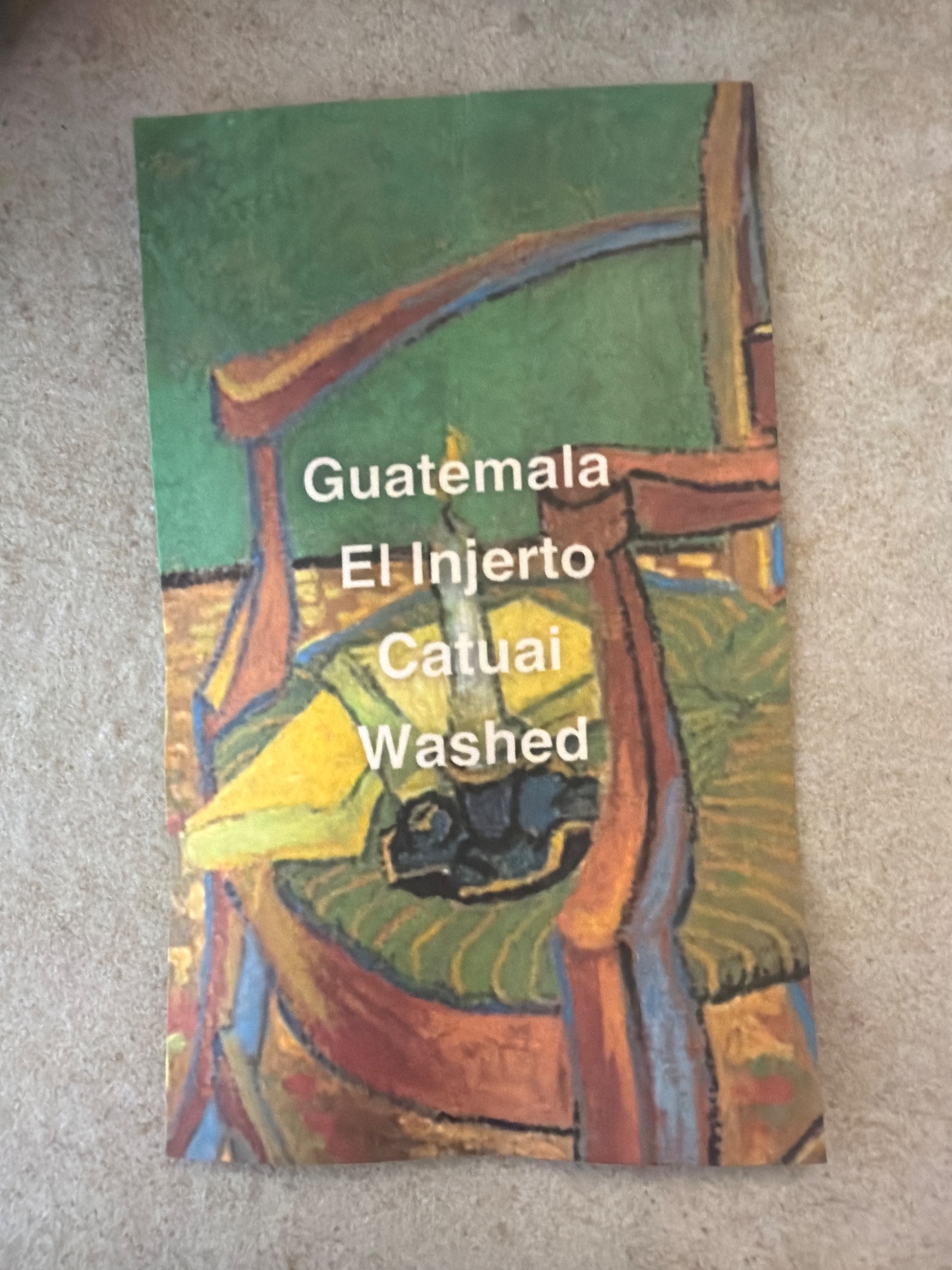 Theo Coffee Guatemala El Injerto Catuai Washedの袋