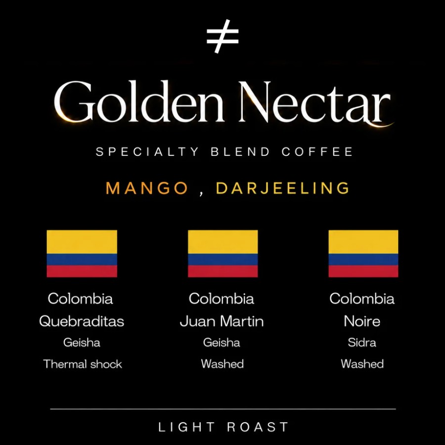 NOTEQUAL COFFEE Golden Nectarの袋
